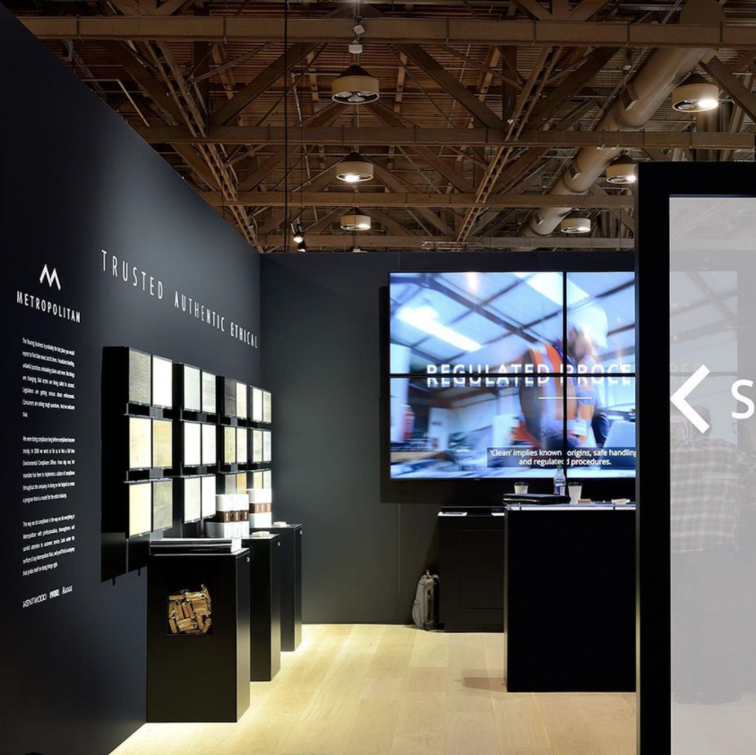 Metropolitan Floors Trade Show Display 3 Creative & Design