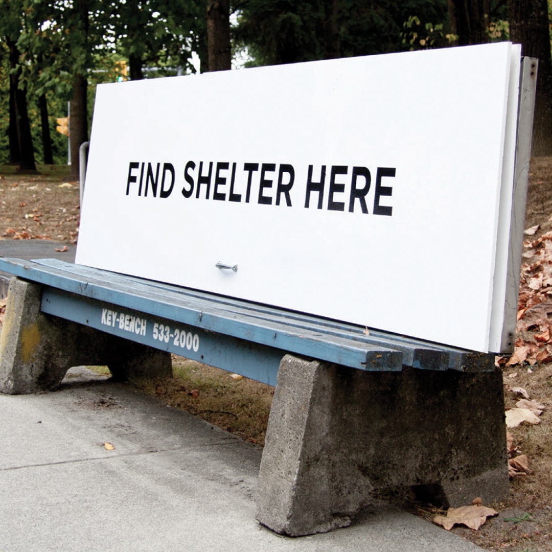 Creative campaign for homelessness in Vancouver